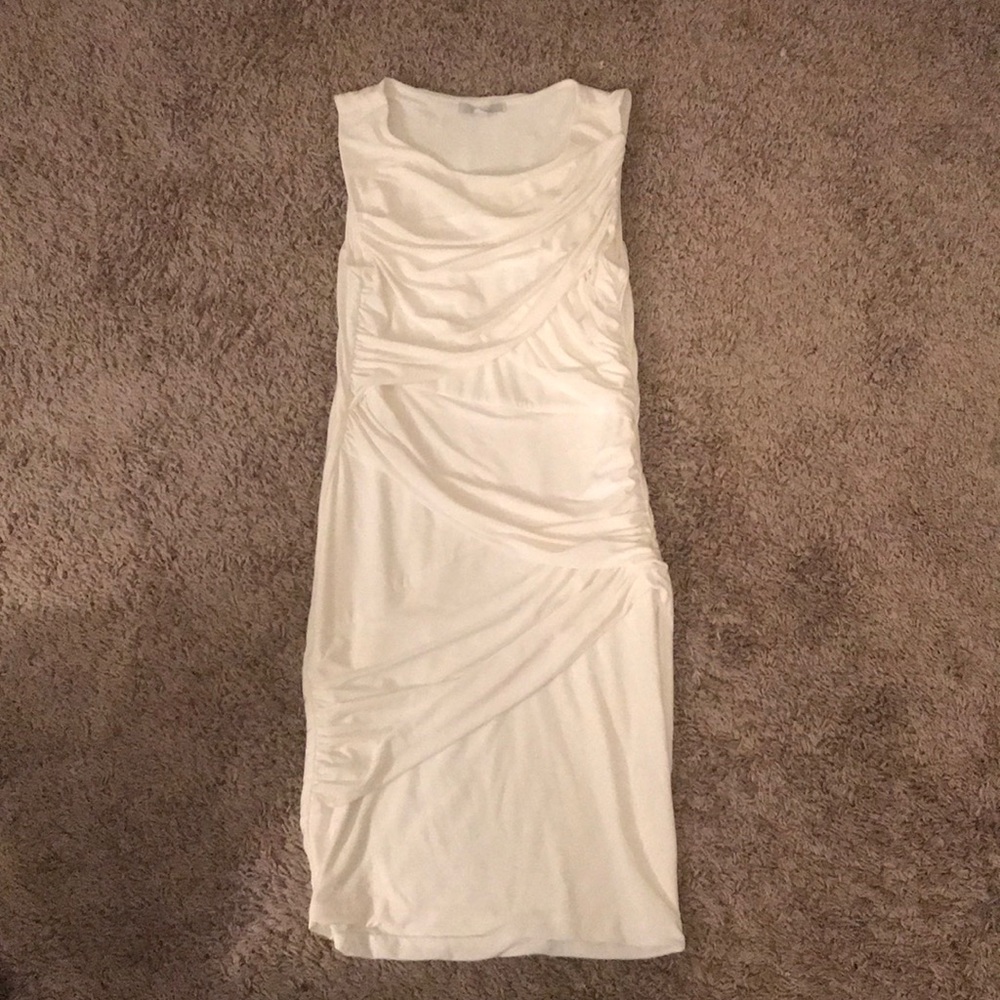 Soprano White Tight Cocktail Dress